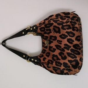 NWT Coach hobo animal print shoulder bag